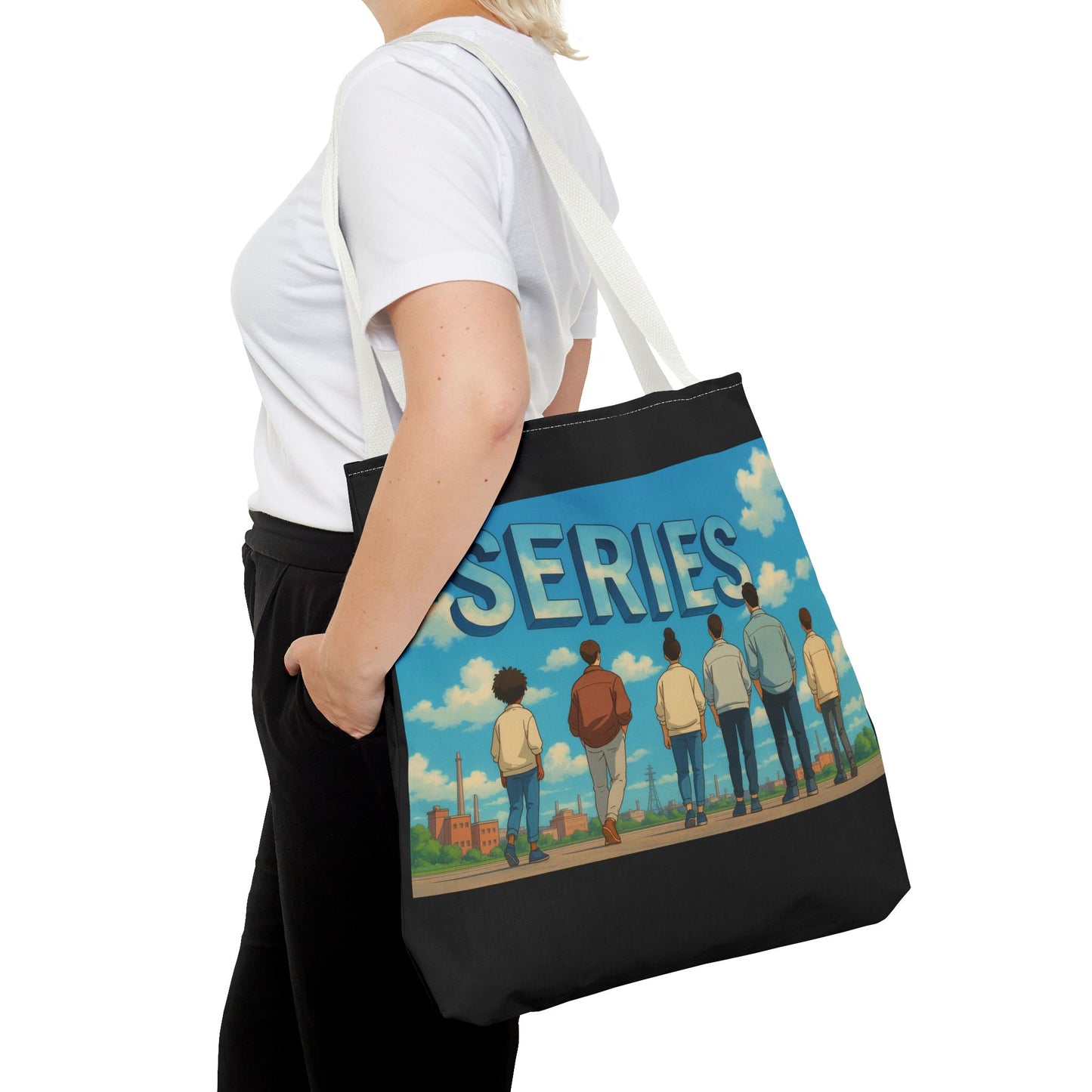 Anime-Inspired Series Tote Bag - Perfect for Fans, Series Lovers, Eco-Friendly Shopping, Gifts, or Casual Use