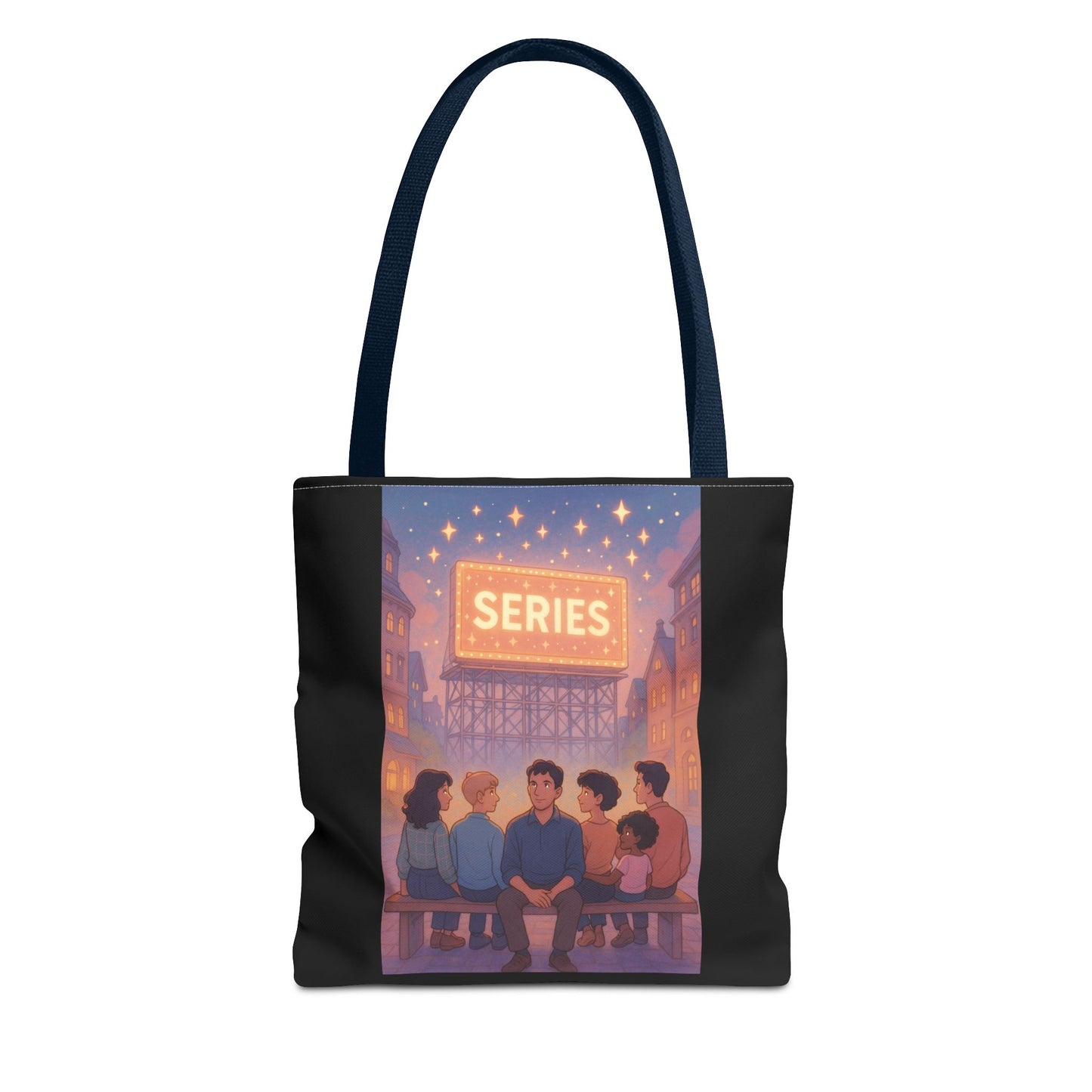 Nostalgic Series Tote Bag, Perfect for Book Lovers, Everyday Use, Gift for Friends, Casual Style, Travel Tote