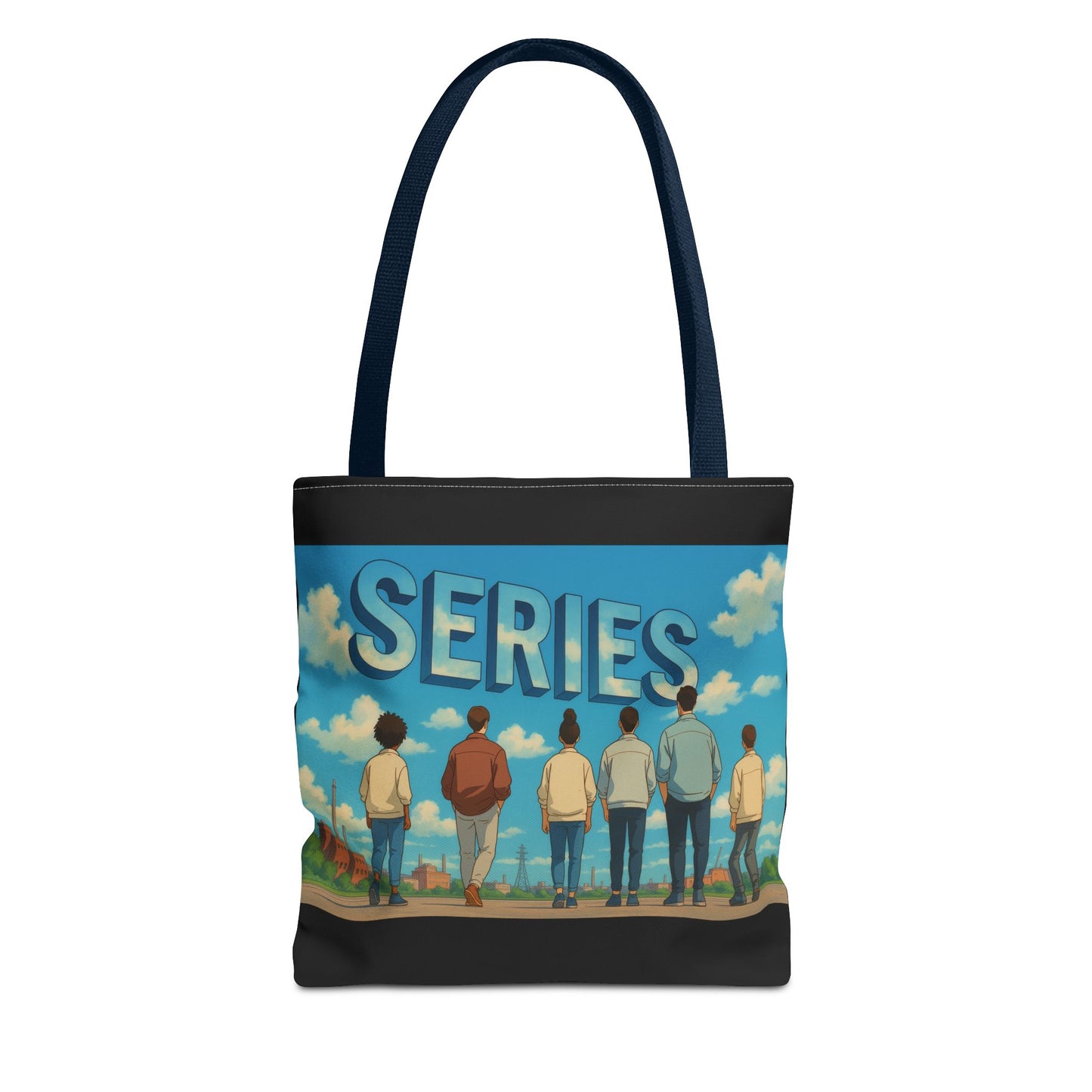 Anime-Inspired Series Tote Bag - Perfect for Fans, Series Lovers, Eco-Friendly Shopping, Gifts, or Casual Use