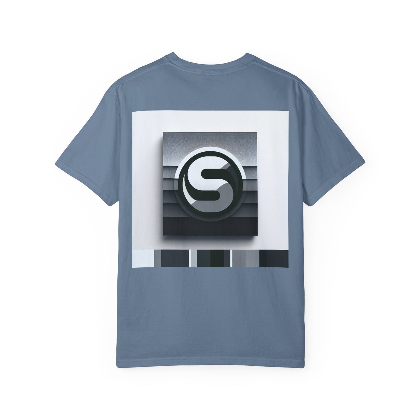 SERIES Unisex Garment-Dyed T-shirt, Soft Casual Tee, Minimalist Fashion Shirt, Graphic Print Top, Perfect Gift for Creativity