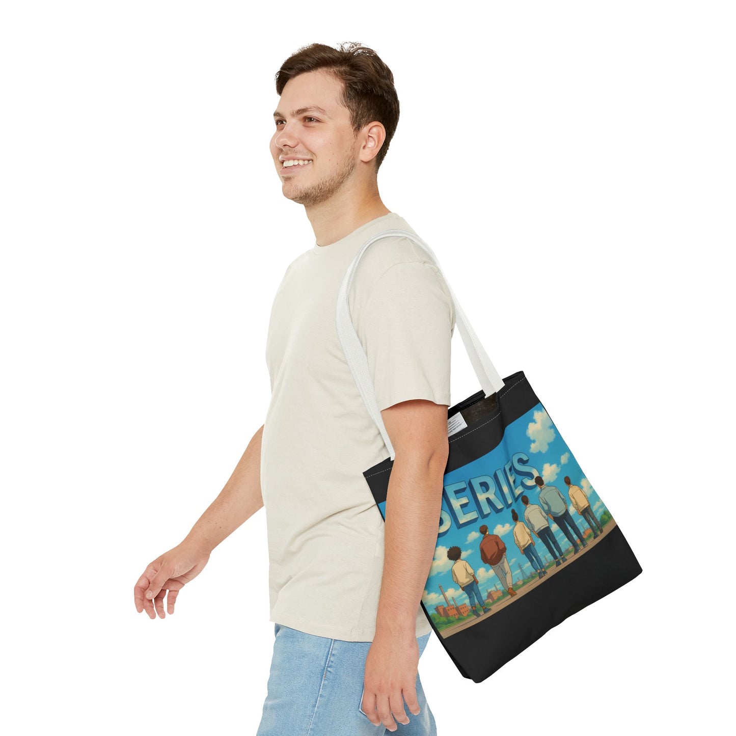 Anime-Inspired Series Tote Bag - Perfect for Fans, Series Lovers, Eco-Friendly Shopping, Gifts, or Casual Use