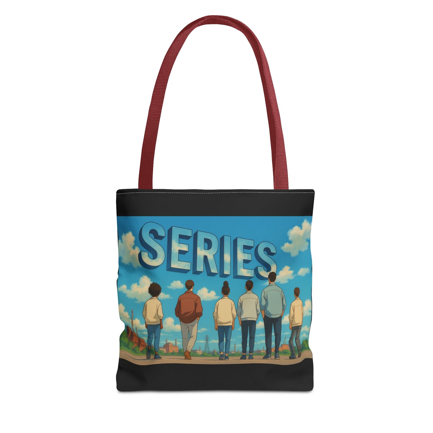 Anime-Inspired Series Tote Bag - Perfect for Fans, Series Lovers, Eco-Friendly Shopping, Gifts, or Casual Use