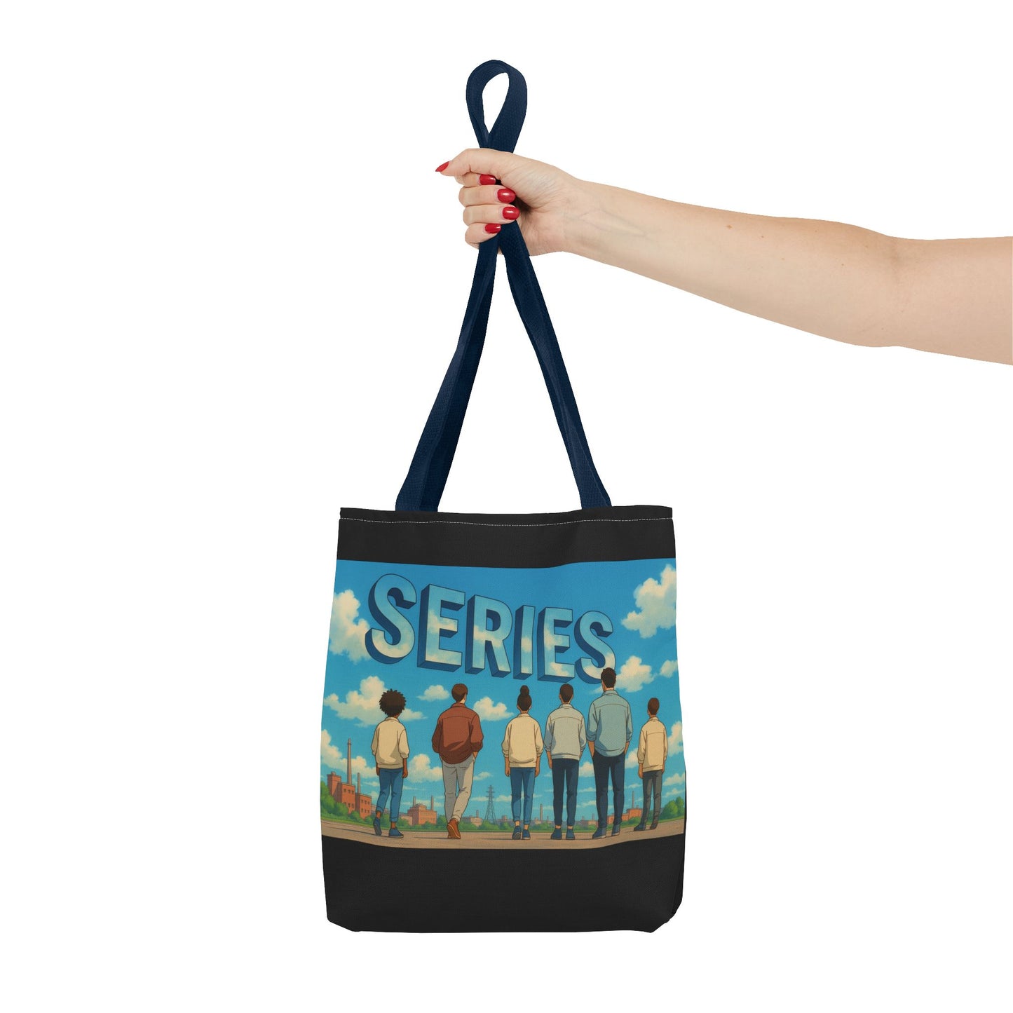 Anime-Inspired Series Tote Bag - Perfect for Fans, Series Lovers, Eco-Friendly Shopping, Gifts, or Casual Use