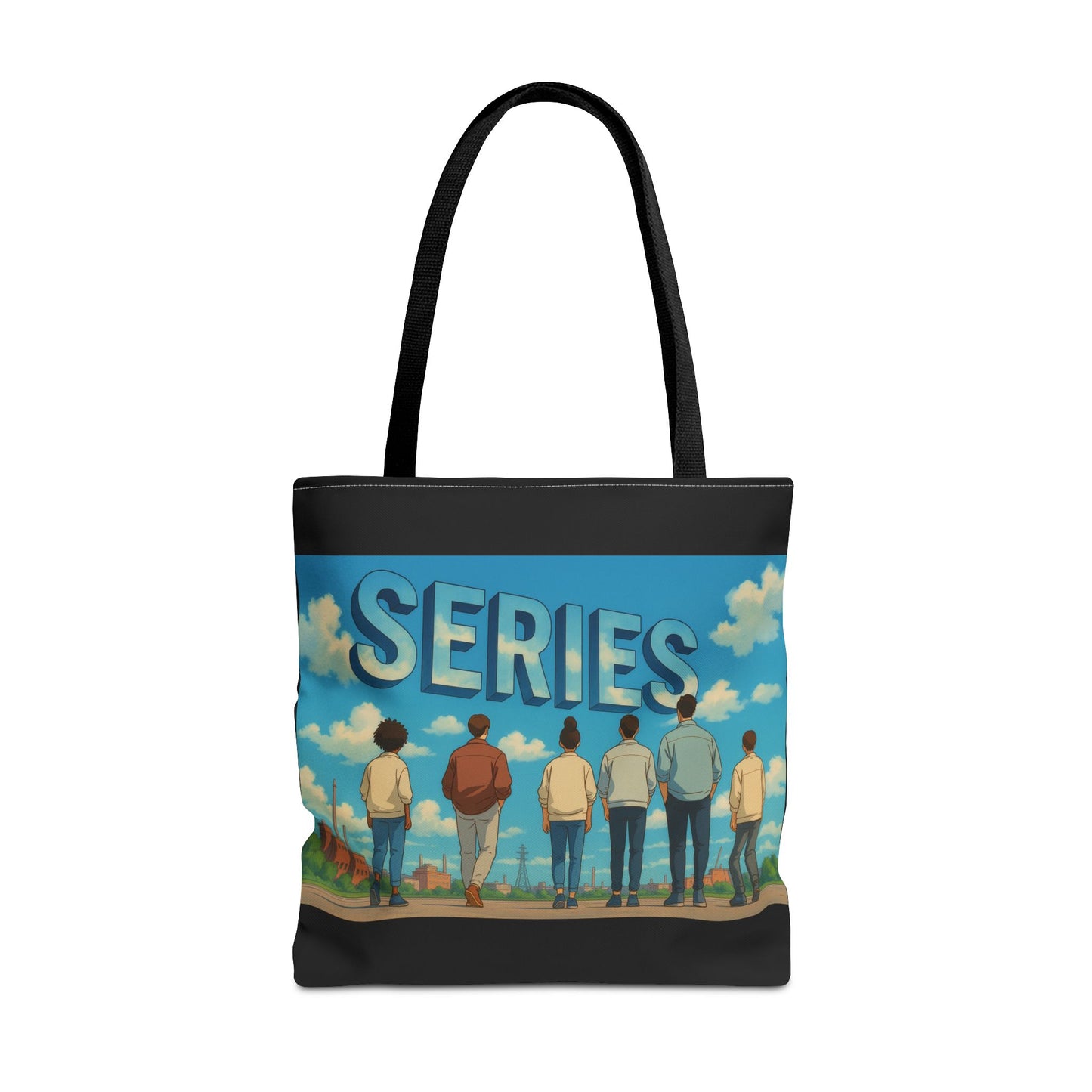 Anime-Inspired Series Tote Bag - Perfect for Fans, Series Lovers, Eco-Friendly Shopping, Gifts, or Casual Use
