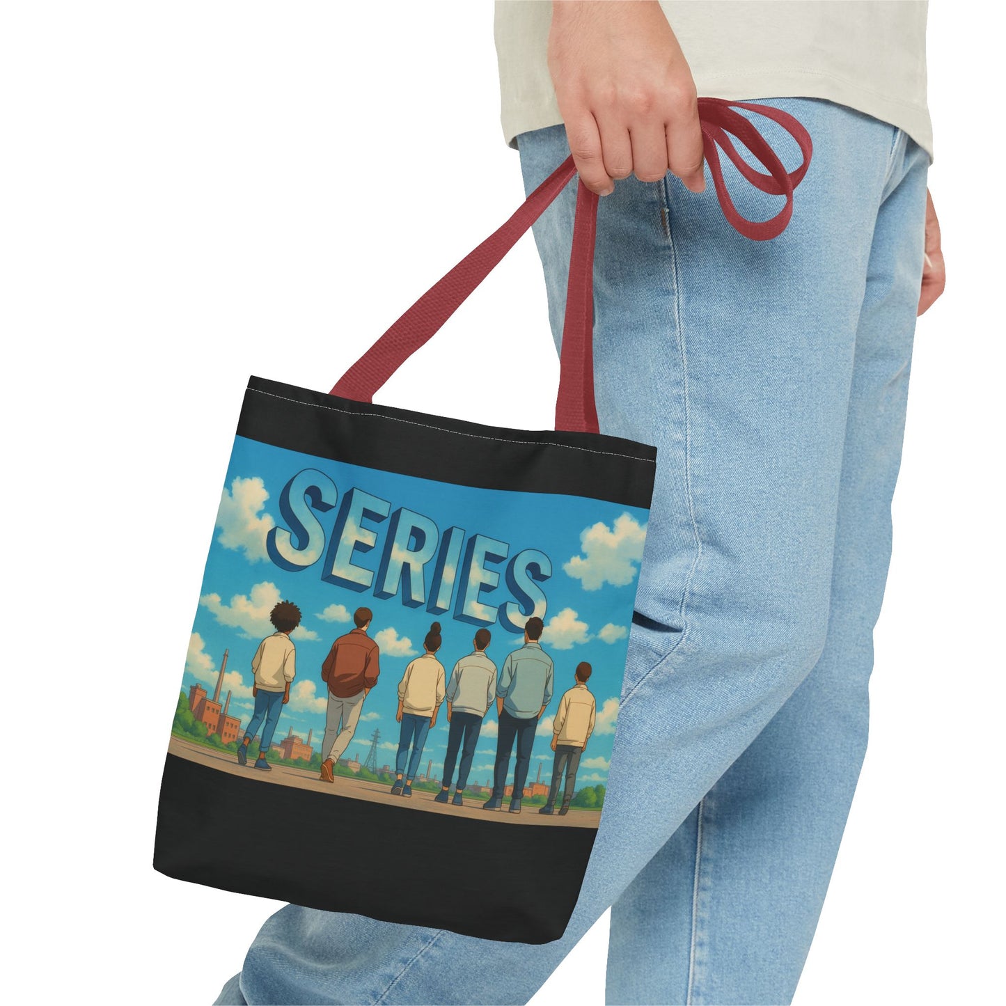 Anime-Inspired Series Tote Bag - Perfect for Fans, Series Lovers, Eco-Friendly Shopping, Gifts, or Casual Use