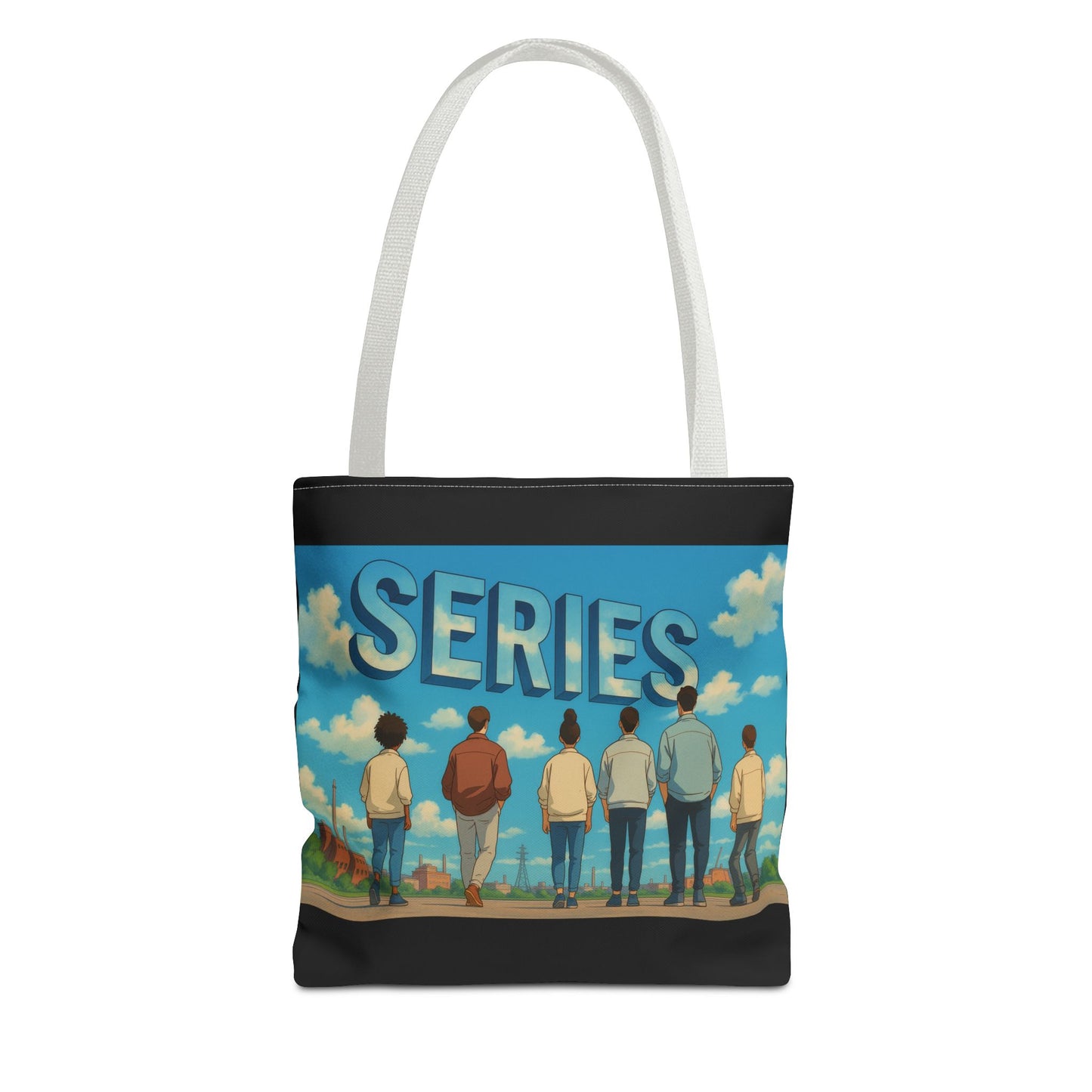 Anime-Inspired Series Tote Bag - Perfect for Fans, Series Lovers, Eco-Friendly Shopping, Gifts, or Casual Use