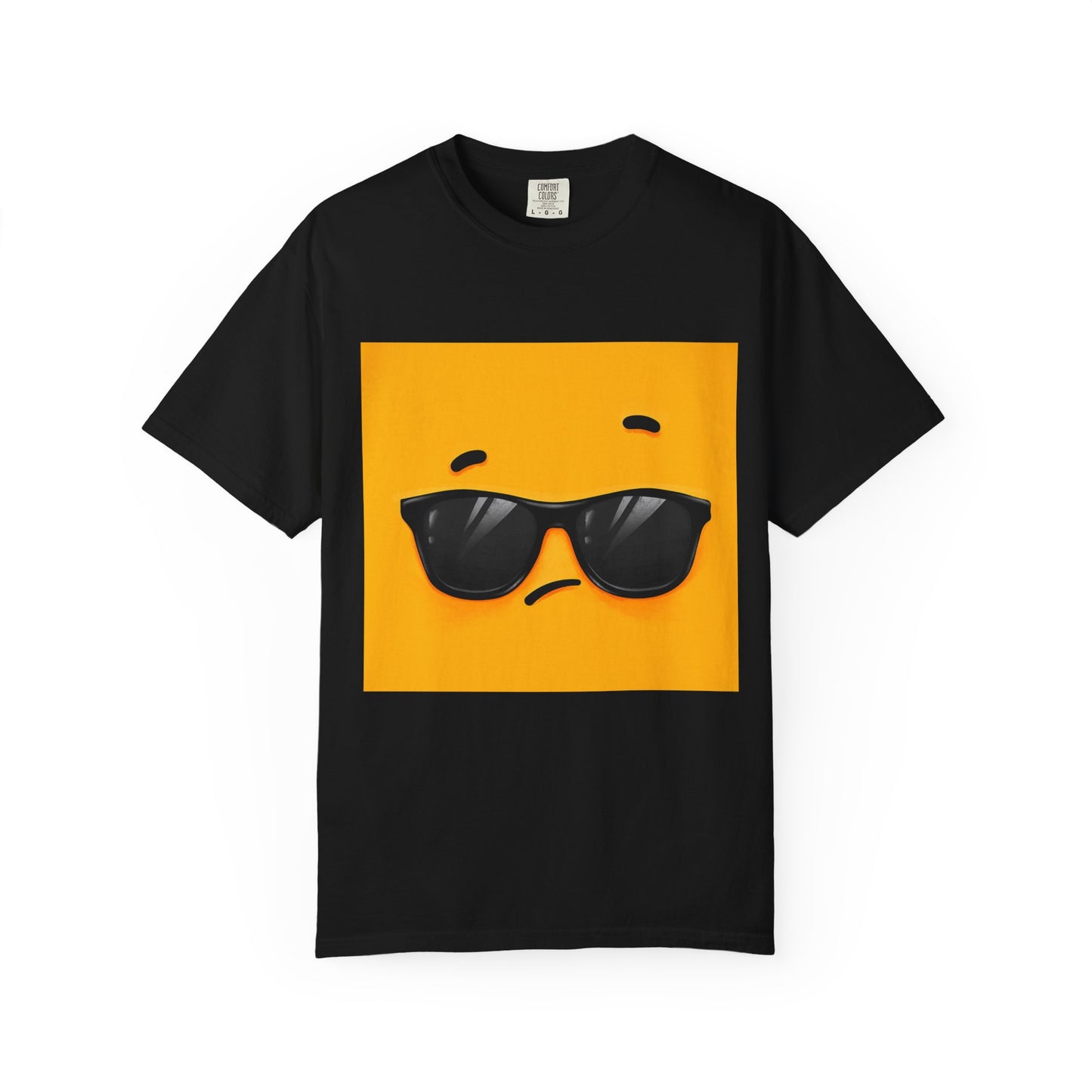 Cool & Quirky Emoji T-shirt | Unisex Garment-Dyed Tee, Casual Wear, Unique Gift, Summer Vibes, Emoji Lover Apparel