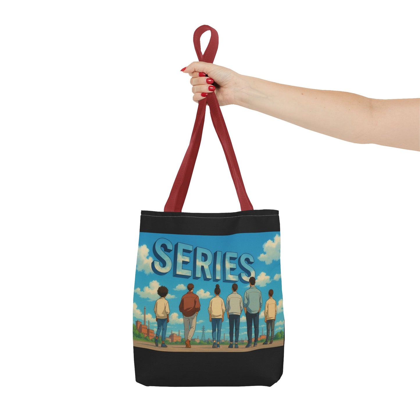 Anime-Inspired Series Tote Bag - Perfect for Fans, Series Lovers, Eco-Friendly Shopping, Gifts, or Casual Use