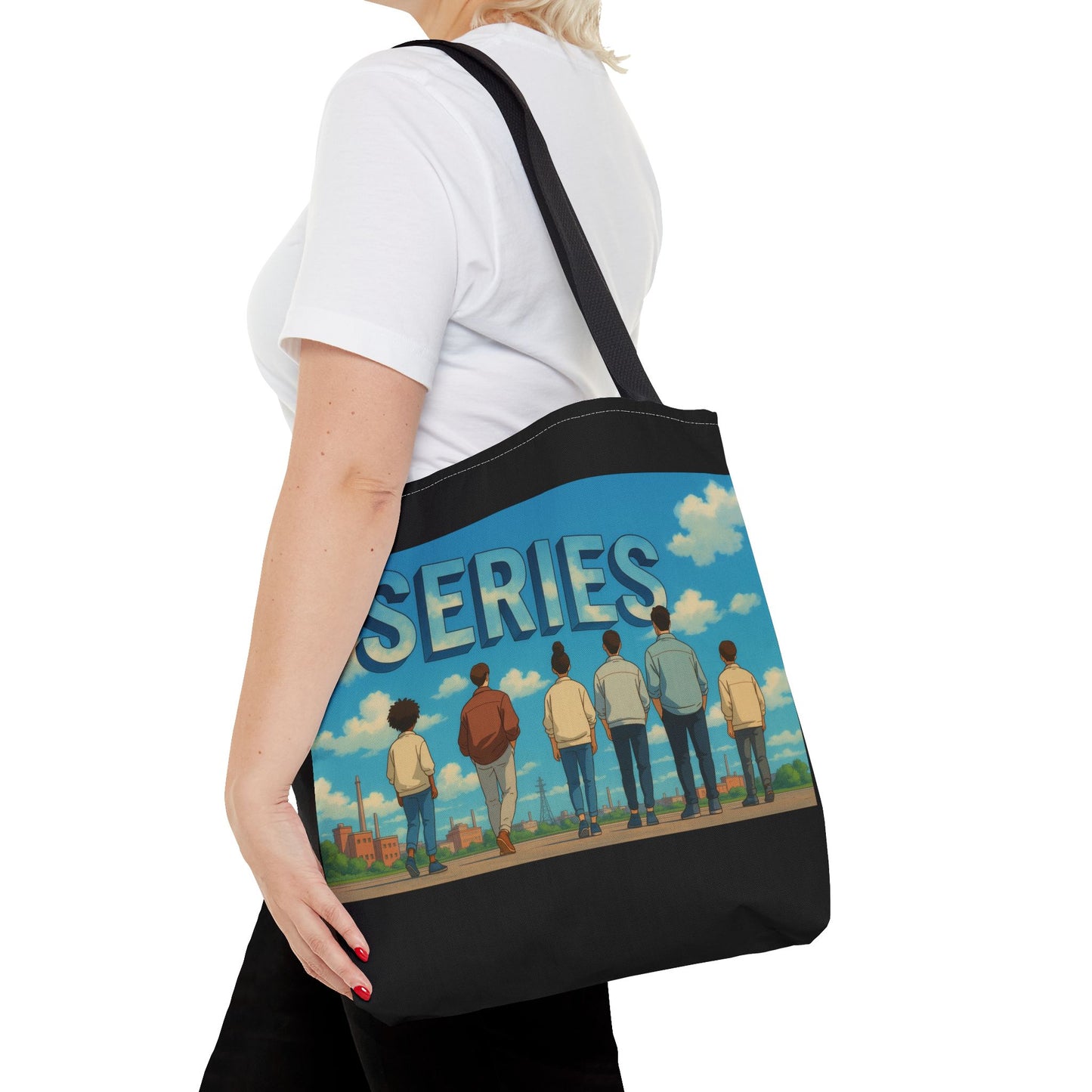 Anime-Inspired Series Tote Bag - Perfect for Fans, Series Lovers, Eco-Friendly Shopping, Gifts, or Casual Use