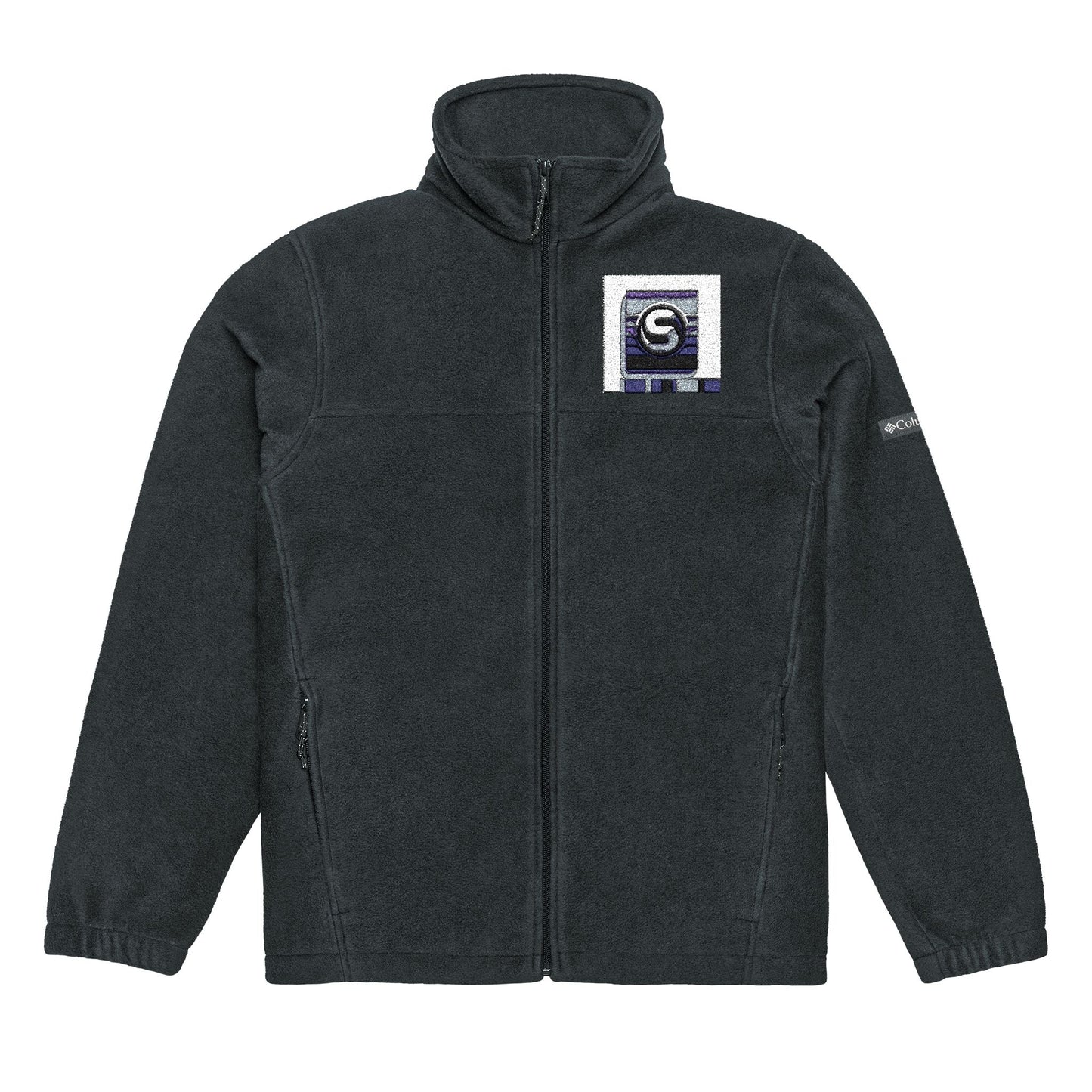 Cozy Embroided Unisex Fleece Jacket