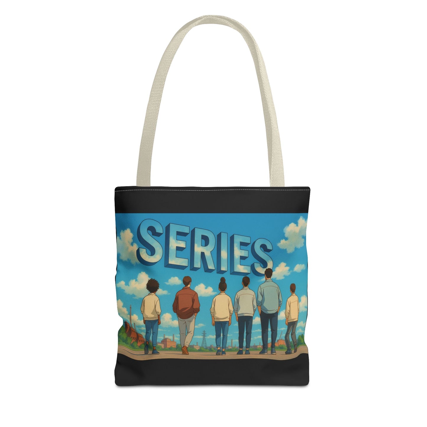 Anime-Inspired Series Tote Bag - Perfect for Fans, Series Lovers, Eco-Friendly Shopping, Gifts, or Casual Use
