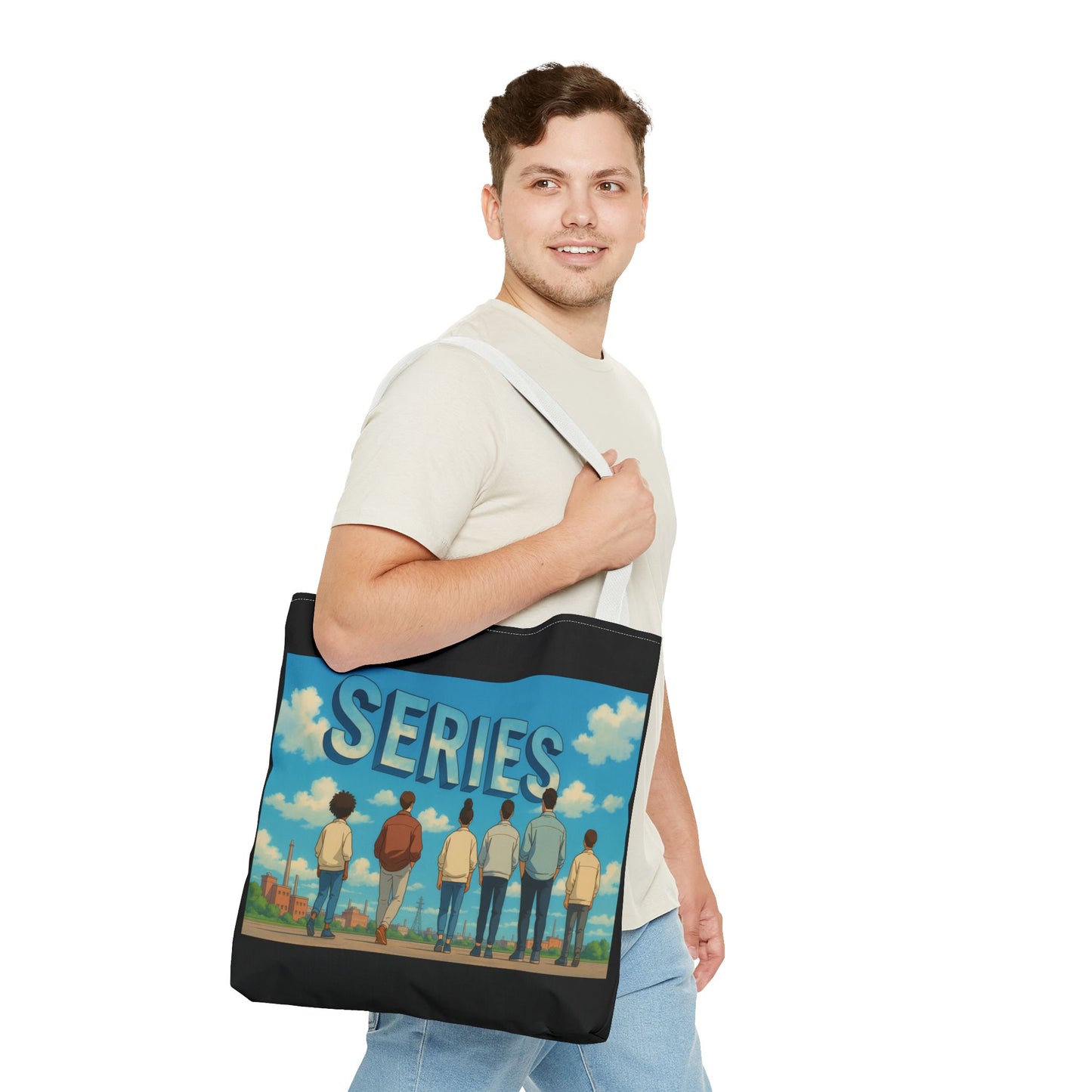 Anime-Inspired Series Tote Bag - Perfect for Fans, Series Lovers, Eco-Friendly Shopping, Gifts, or Casual Use