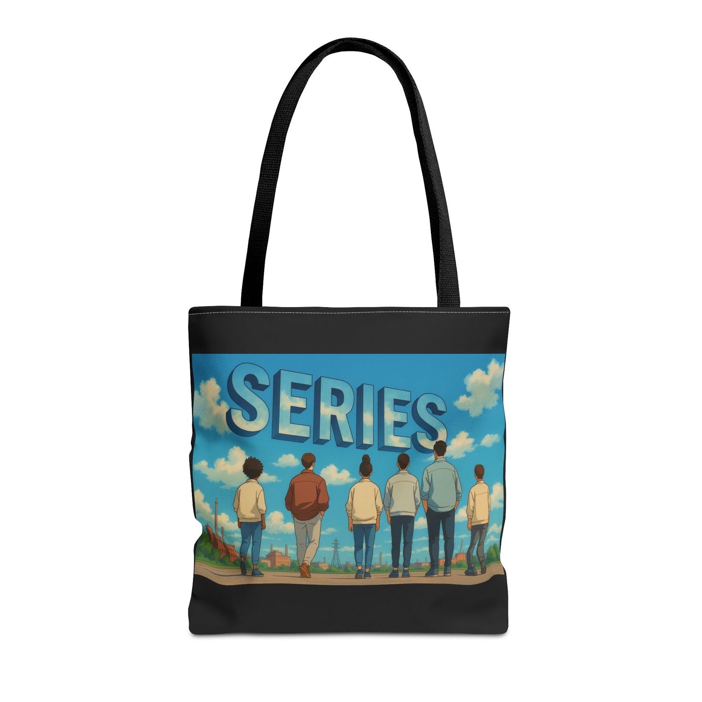 Anime-Inspired Series Tote Bag - Perfect for Fans, Series Lovers, Eco-Friendly Shopping, Gifts, or Casual Use