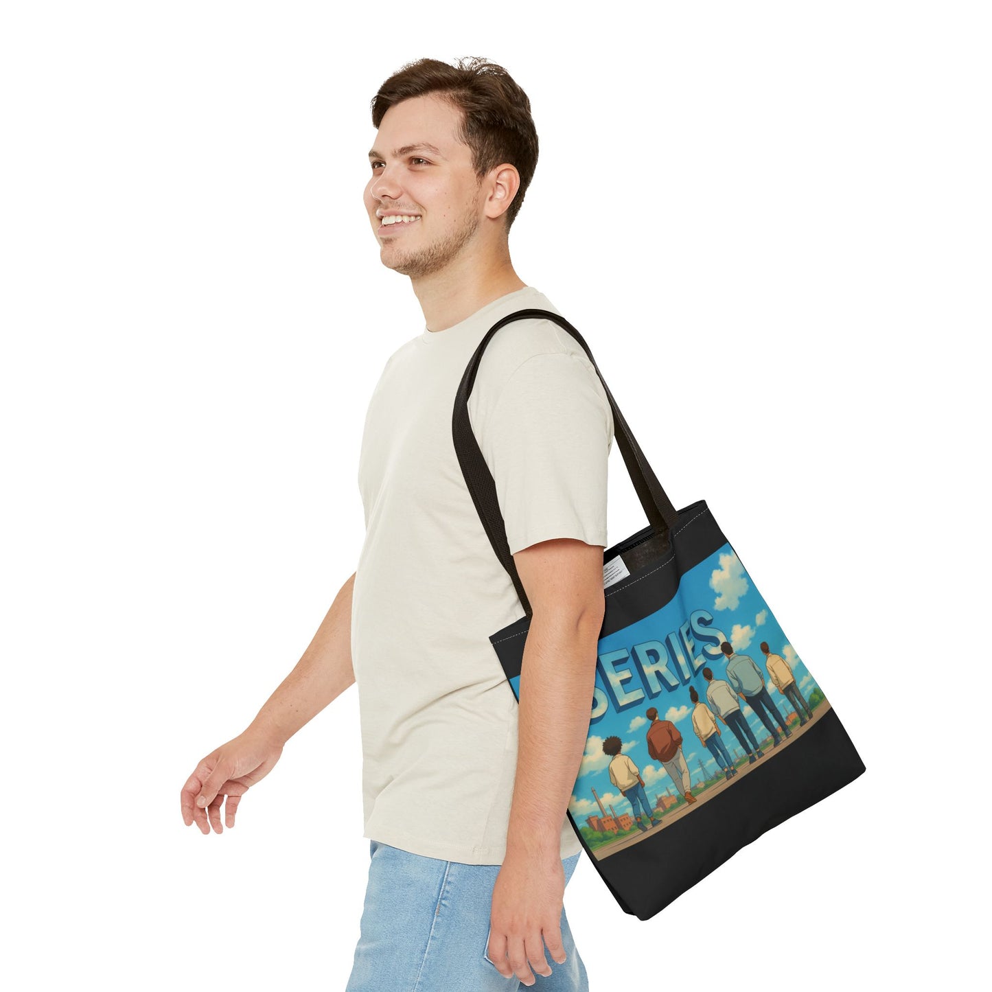 Anime-Inspired Series Tote Bag - Perfect for Fans, Series Lovers, Eco-Friendly Shopping, Gifts, or Casual Use