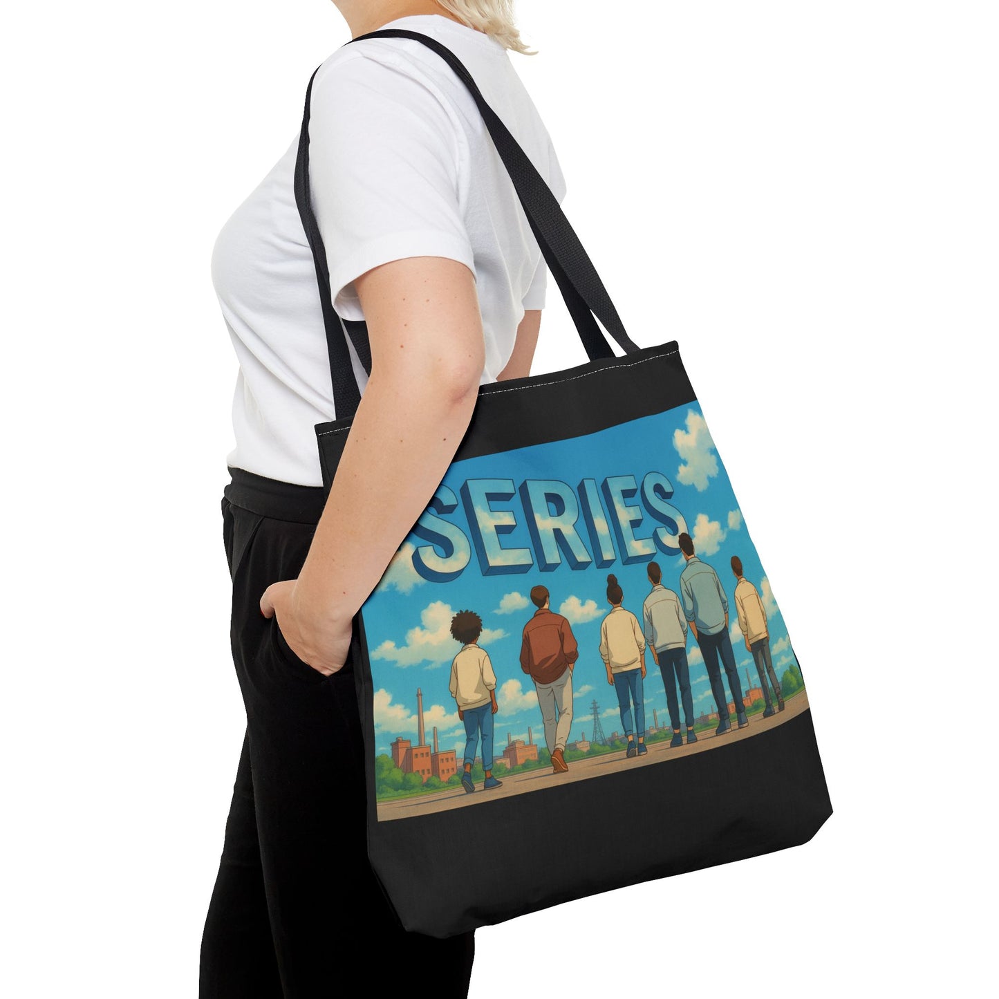 Anime-Inspired Series Tote Bag - Perfect for Fans, Series Lovers, Eco-Friendly Shopping, Gifts, or Casual Use