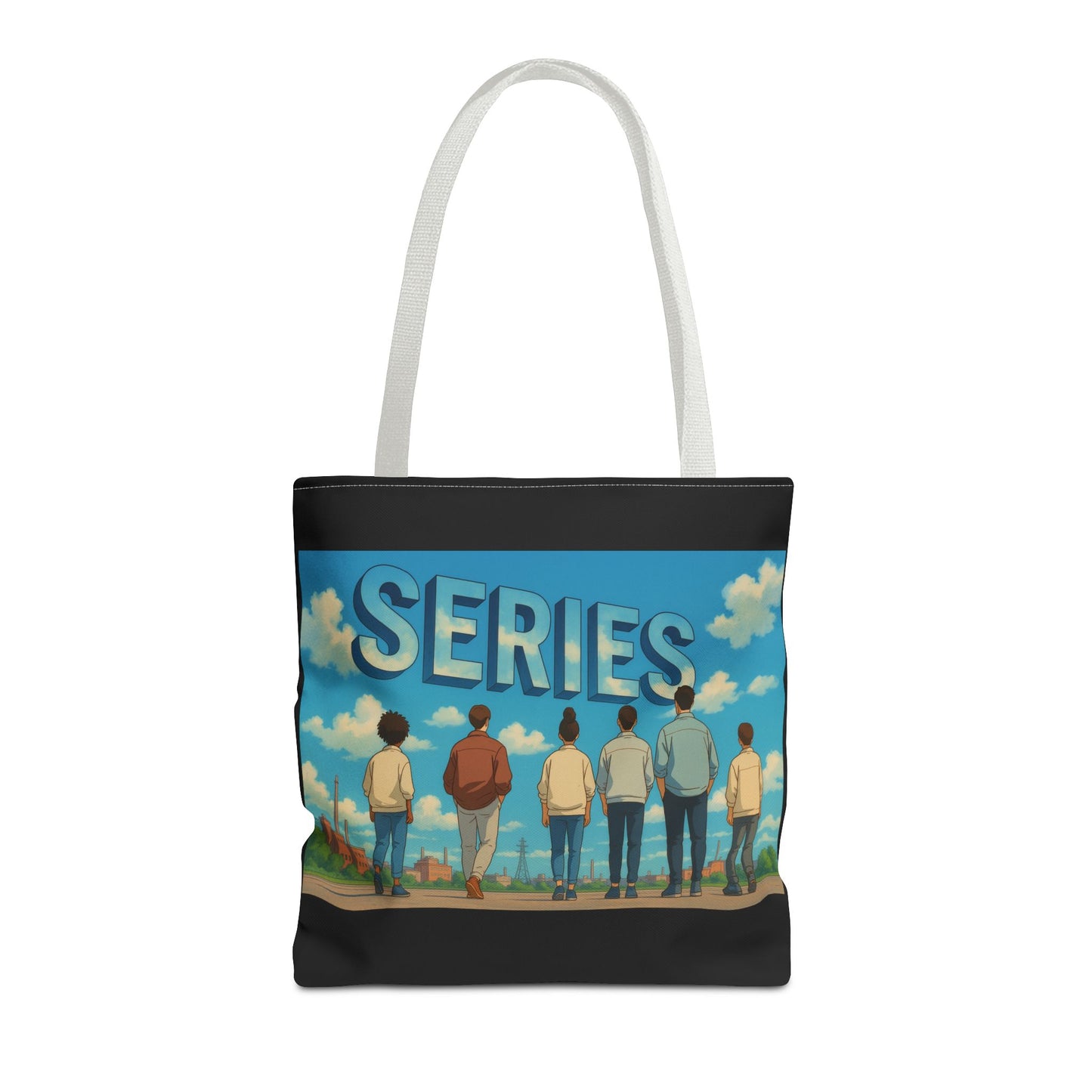Anime-Inspired Series Tote Bag - Perfect for Fans, Series Lovers, Eco-Friendly Shopping, Gifts, or Casual Use