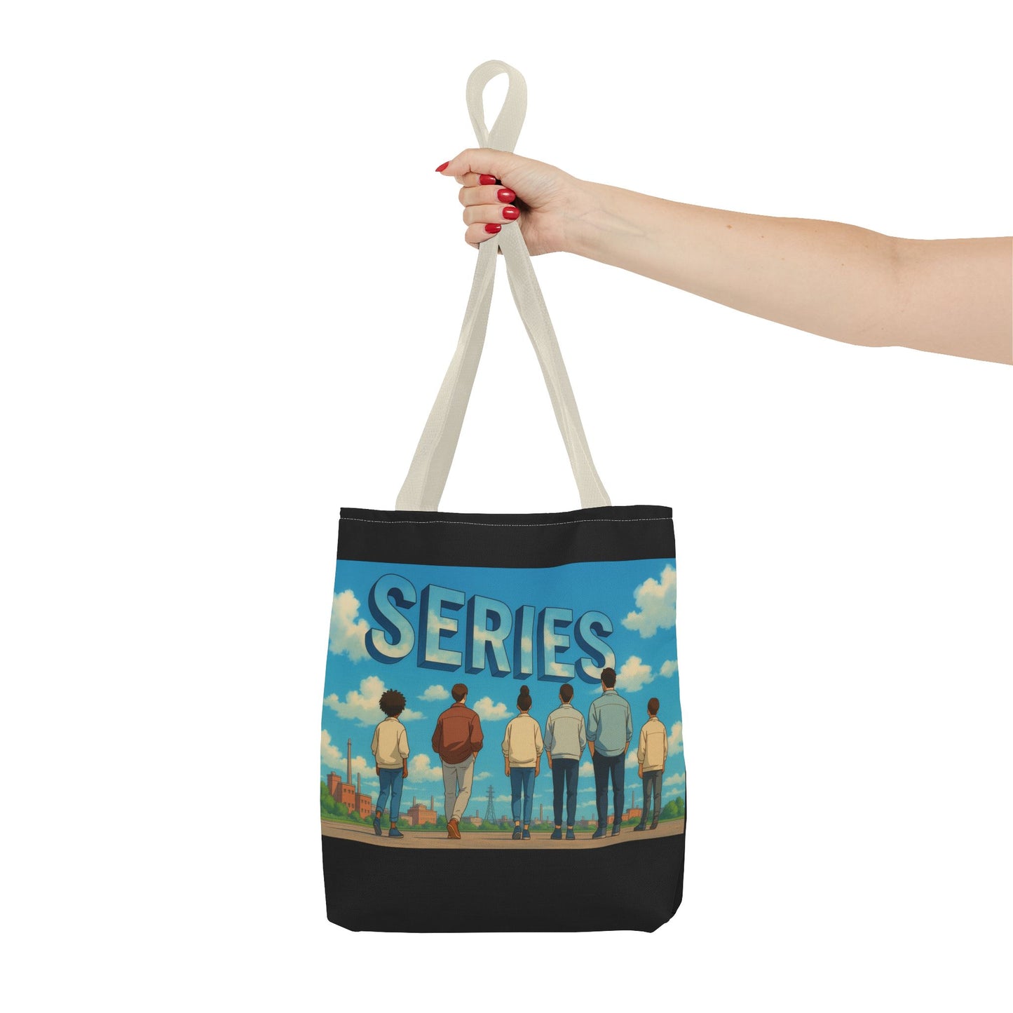 Anime-Inspired Series Tote Bag - Perfect for Fans, Series Lovers, Eco-Friendly Shopping, Gifts, or Casual Use